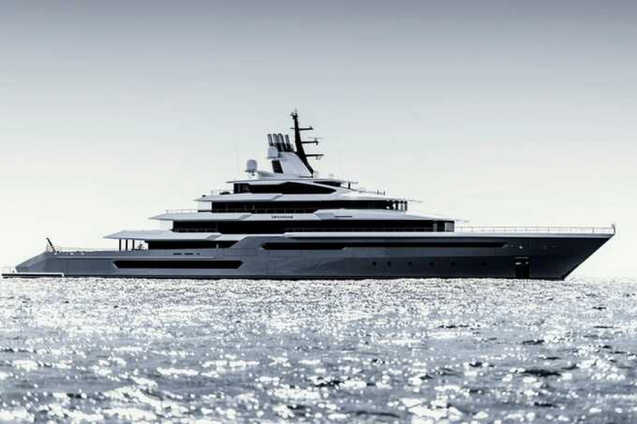 Гейб Ньюэлл представил 111-метровую яхту Leviathan, сочетающую частную резиденцию и исследовательский комплекс